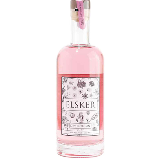 Εικόνα της Elsker Dry Pink Gin 1L 40%