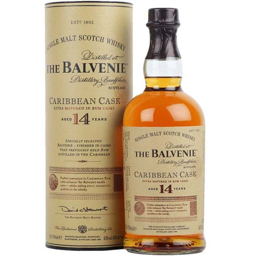 Εικόνα της Balvenie 14 Year Old Caribbean Cask 0,7L