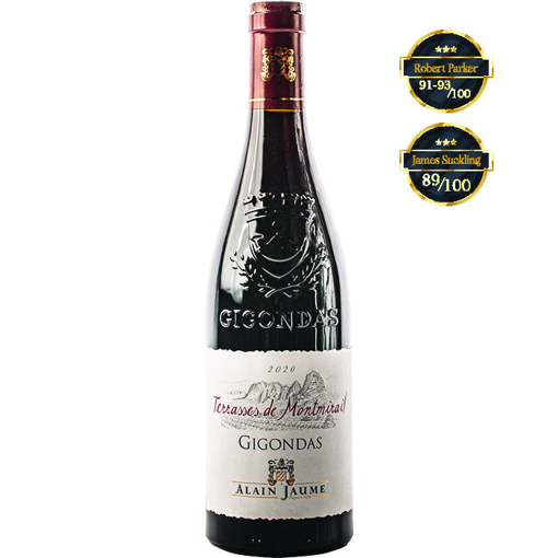 Εικόνα της Gigondas Alain Jaume "Terrasses de Montmirail" '20 0.75L