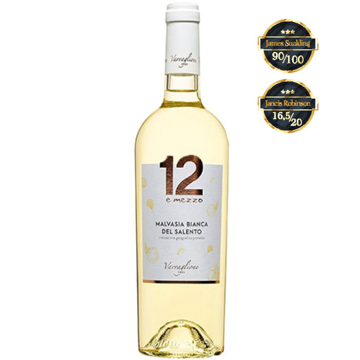 Εικόνα της Varvaglione 12 e Mezzo Malvasia Bianca Del Salento IGP 2021 0.75L