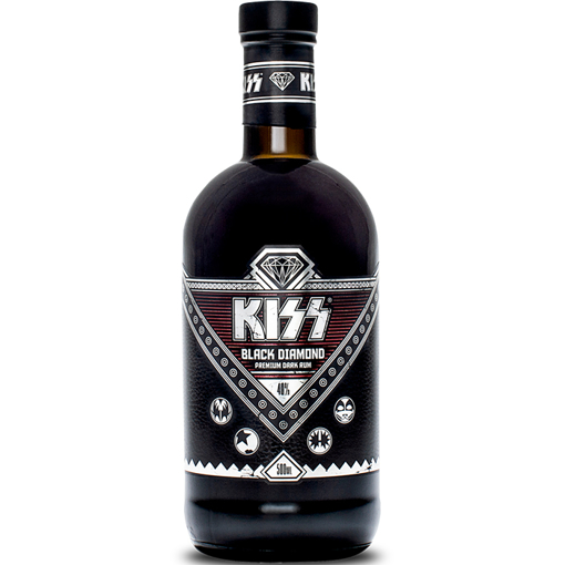 Εικόνα της Kiss Black Diamond Rum 0.5L 40%