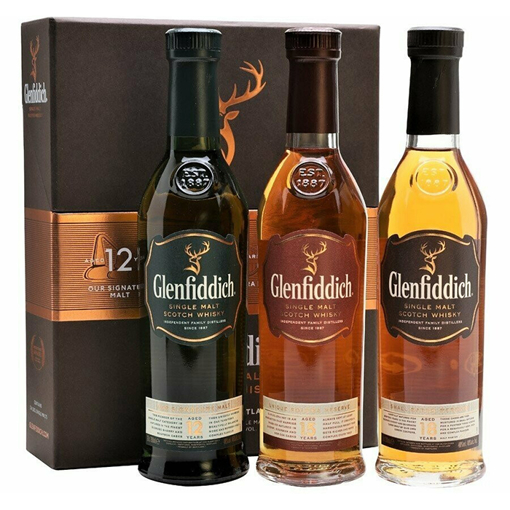 Glenfiddich 12 15 18 Set 0.2L 40%. My Cellar