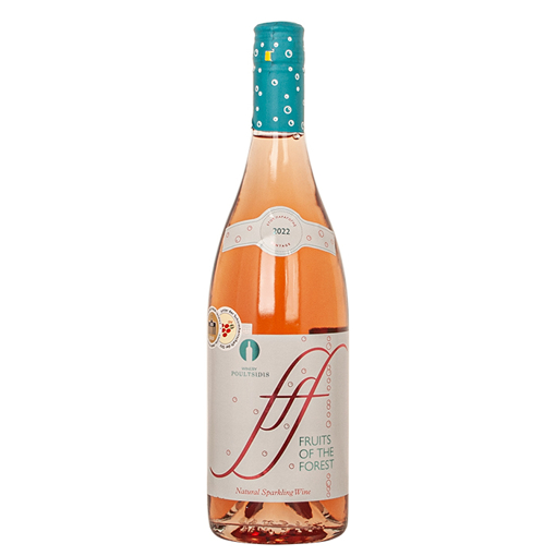 Εικόνα της Πουλτσίδης Φρούτα του Δάσους Ροζέ 2022 0.75L