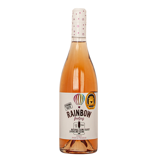 Εικόνα της Πουλτσίδης Rainbow Ροζέ 2023 0.75L