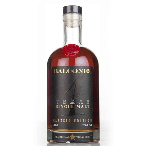Εικόνα της Balcones Texas Single Malt Classic 0.7L 53%