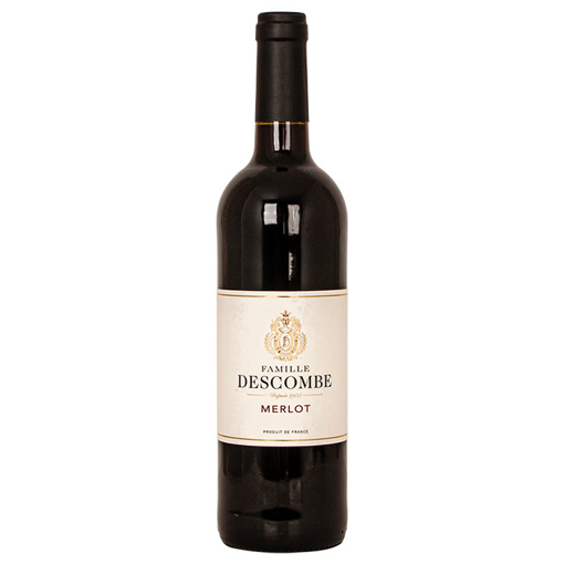 Εικόνα της Famille Descombe Merlot 2020 0.75L