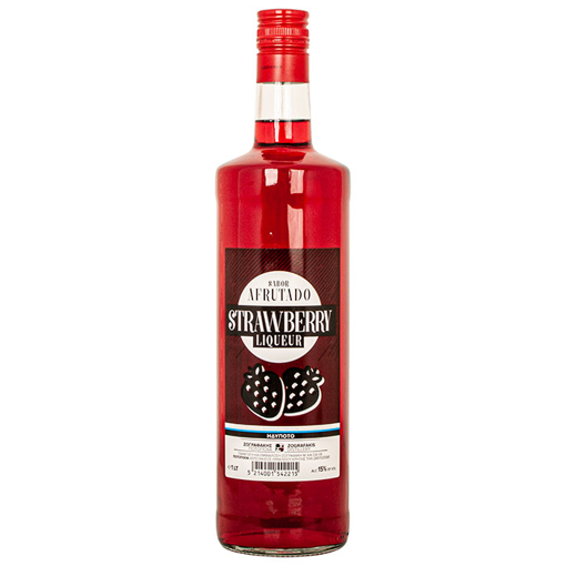 Εικόνα της Afrutado Strawberry Liquer 1L 15%