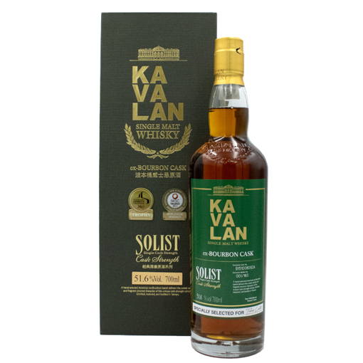Εικόνα της Kavalan Solist Bourbon Cask 0.7L 51.6%