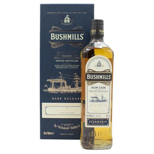 Εικόνα της Bushmills Steamship Rum Cask Reserve 0.7L 40%
