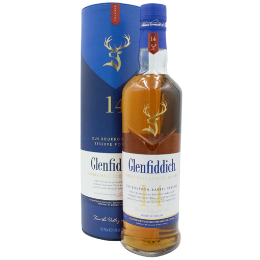 Εικόνα της Glenfiddich 14YRS Bourbon Barrel Reserve 0.7L 43%
