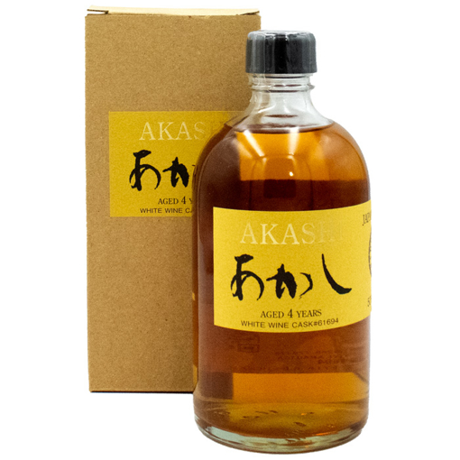 Εικόνα της Akashi White Wine Cask 4YRS 0.5L 50%