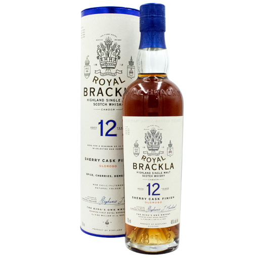 Εικόνα της Royal Brackla 12YRS Sherry Cask 0.7L 46%