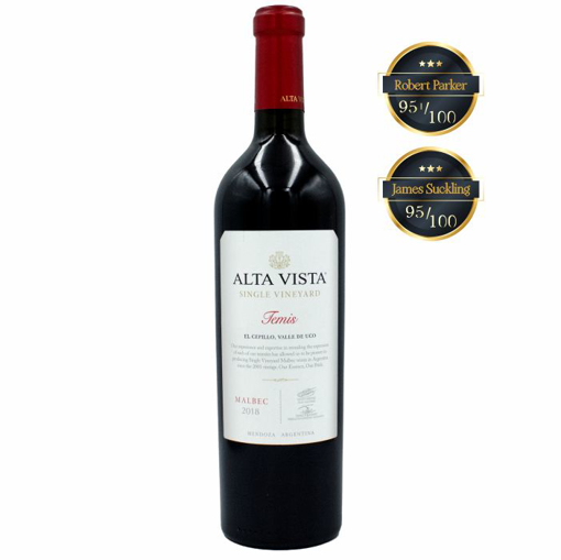 Εικόνα της Alta Vista Single Vineyard Temis '18 Red 0.75L