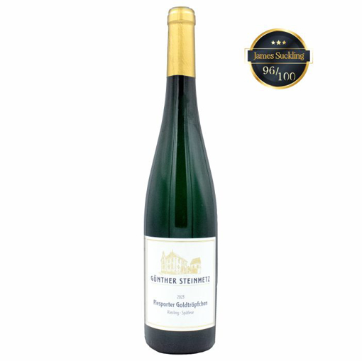 Εικόνα της Gunther Steinmetz Riesling Mosel Piesporter Goldtropfchen 2023 0.75L