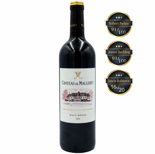 Εικόνα της Chateau De Malleret Exceptionnel 2022 0.75L