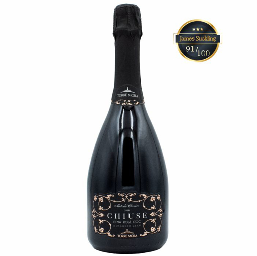 Εικόνα της Torre Mora Chiuse Metodo Classico - Etna Rose Dosage Zero 0.75L