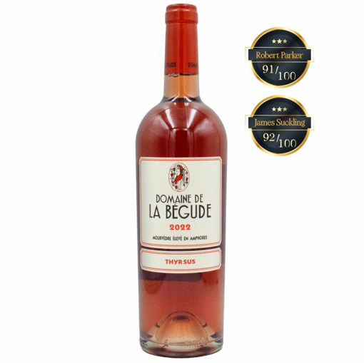 Εικόνα της Thyrsus Rose Du Domaine De La Begude 2022 0.75L