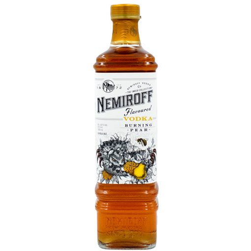 Εικόνα της Nemiroff "Inked Collection" Burning Pear 1L 40%