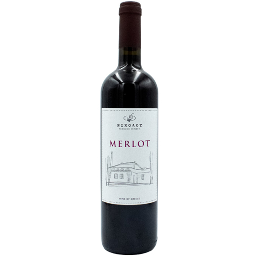 Εικόνα της Νικολού Merlot Ερυθρός Ξηρός 2022 0.75L