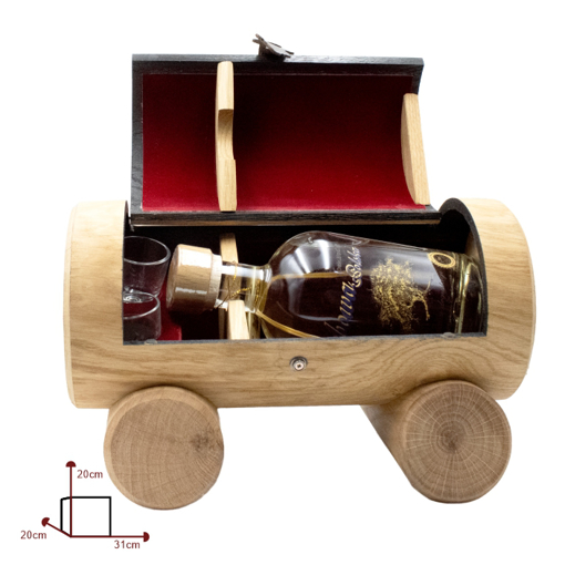 Εικόνα της Debowa Chest (+2 glasses) 0.7L 40%