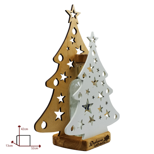 Εικόνα της Debowa White Christmas Tree 0.7L 40%