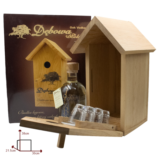 Εικόνα της Debowa Bird's Nest (+4 glasses) 0.7L 40%