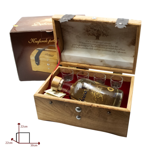 Εικόνα της Debowa Chest (+4 glasses) 0.7L 40%