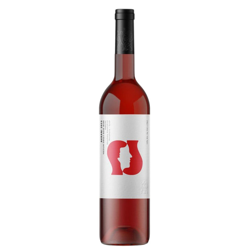 Εικόνα της Κτήμα Ακράνι Ροζέ Ημίγλυκο 2024 0.75L