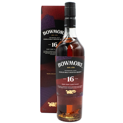 Εικόνα της Bowmore 16YRS Ruby Port Cask Finish 0.7L 43%