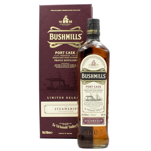Εικόνα της Bushmills Steamship Port Cask 0.7L 40%