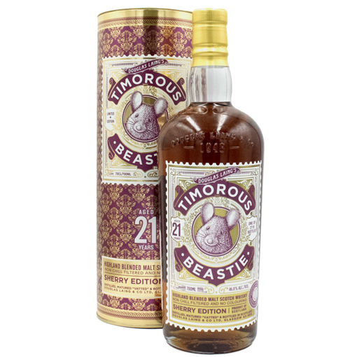 Εικόνα της Timorous Beastie Highland 21YRS 0.7L 46.8%