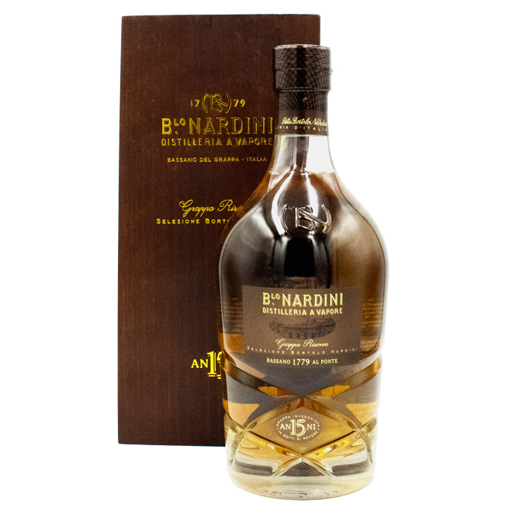 Εικόνα της Bartolo Nardini Grappa Riserva 15YRS 0.7L 45%