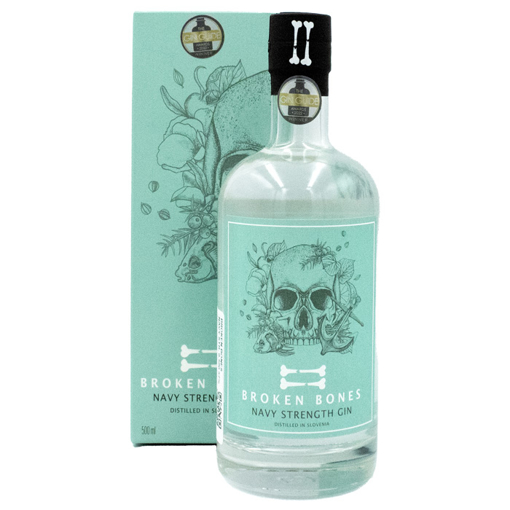 Εικόνα της Broken Bones Navy Strength Gin 0.5L 57%