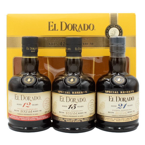 Εικόνα της El Dorado The Collection (12YRS + 15YRS + 21YRS) 1.05L 42%