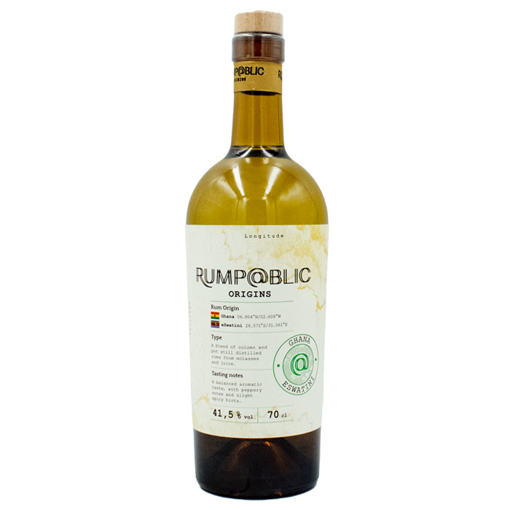 Picture of Rump@blic Ghana & Eswatini Origins Rum 0.7L 41.5%