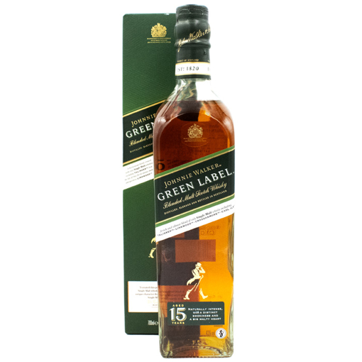 Picture of Johnnie Walker Green Label 15YRS 0.7L 43%