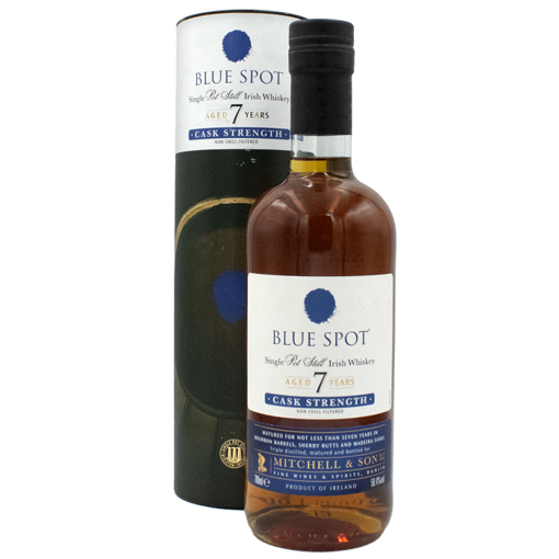 Εικόνα της Blue Spot Irish Whisky 7YRS Cask Strength 0.7L 58.4%