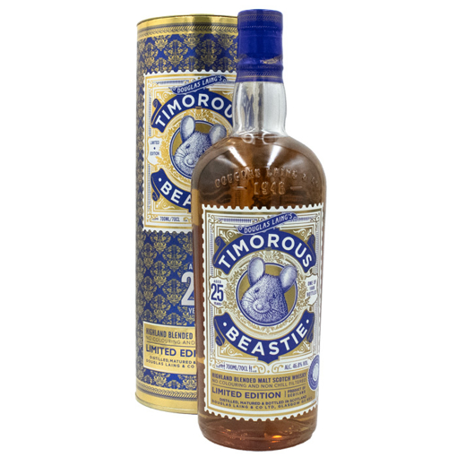Picture of Timorous Beastie 25YRS Highland Blended Malt Scotch Whisky Limited Edition 0.7L 46.8%