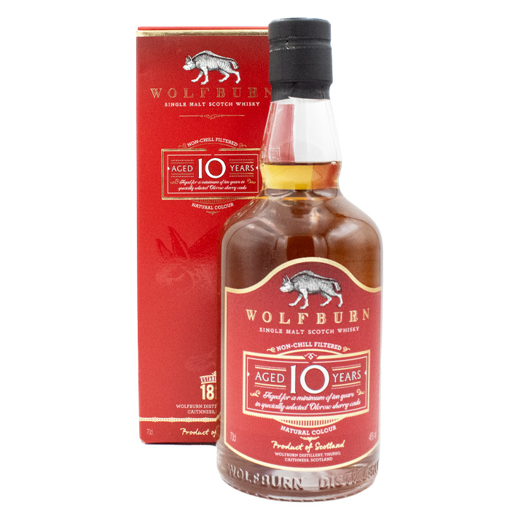Picture of Wolfburn 10YRS Sherry Cask 0.7L 46%