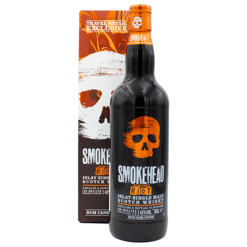 Εικόνα της Smokehead Single Malt Whisky Riot Rum Cask 0.7L 43%
