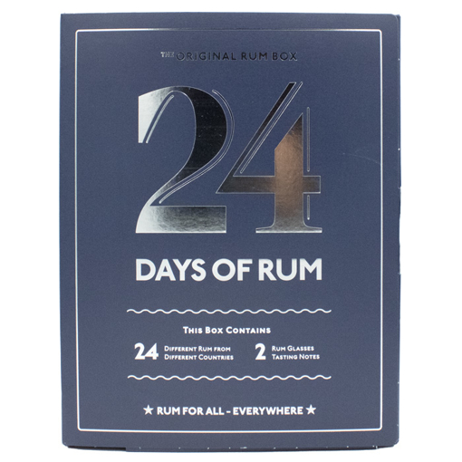 Picture of 24 Days Of Rum Blue Edition By 1423 World Class Spirits 0.48L 42.5%