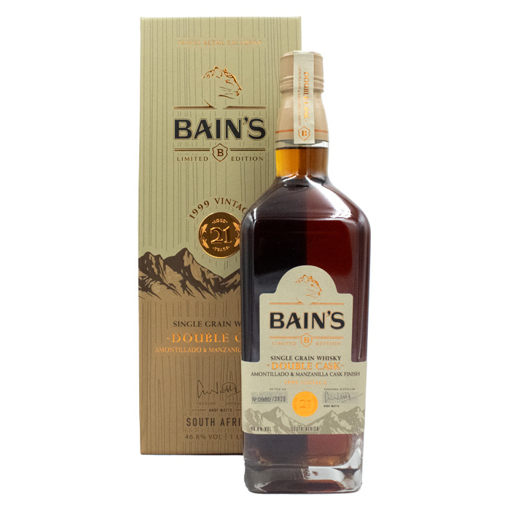 Picture of Bains 21YRS Double Cask 1999 Vintage 1L 46.8%
