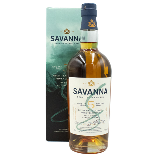 Picture of Savanna 5YRS Reunion Island Rum 0.7L 43%