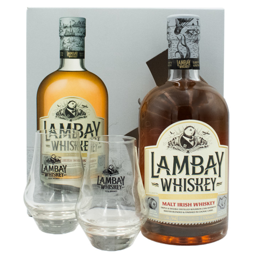 Picture of Lambay Irish (+2 glasses) 0.7L 43%