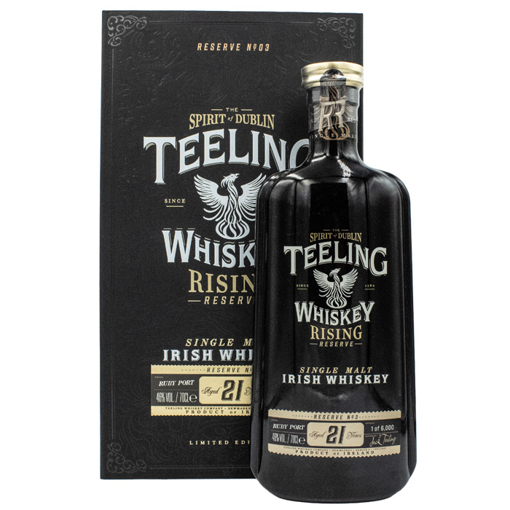 Εικόνα της Teeling 21YRS Rising Reserve No3 Ruby Port Cask 0.7L 46%