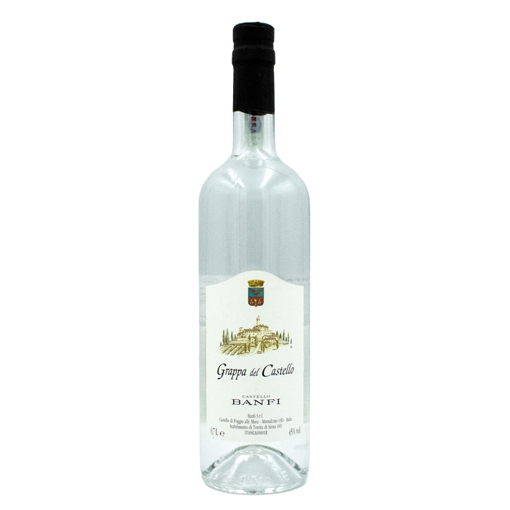 Picture of Grappa Del Castello Banfi Capsula Nera 0.7L 45%