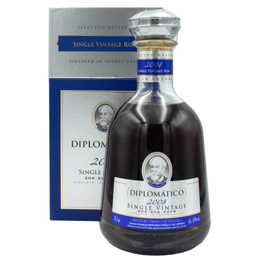 Εικόνα της Diplomatico Single Vintage 2008 0.7L 43%