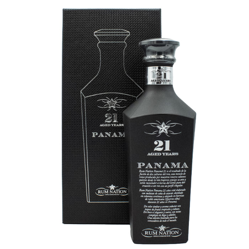 Picture of Rum Nation Panama 21YRS Black Edition 0.7L 43%