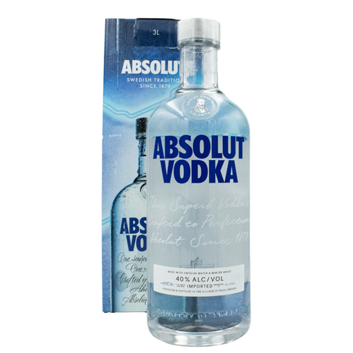 Picture of Absolut Blue 3L 40%