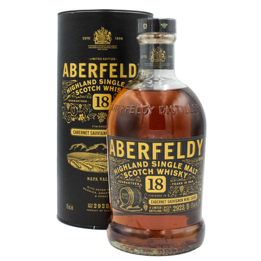 Εικόνα της Aberfeldy 18YRS Napa Valley Cabernet Sauvignon Wine Cask Finish 0.7L 43%